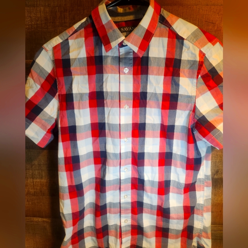 Savane Mens Small Buttondown Shirt